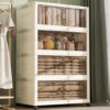 Dimmeda Collapsible Storage Bins With Wheels