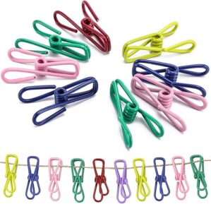 Tecbeauty Colored 2.2″ Waterproof Metal Clips