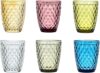XKXKKE Colorful Cute Drinking Glasses Set