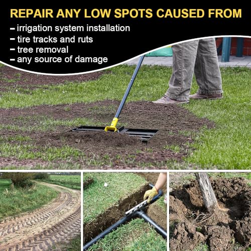 Colwelt Lawn Leveler Rake With 77ββ Handle - Image 5