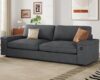 SEDETA Comfy Oversized Loveseat Sofa With Storage