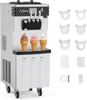 Aprafie Commercial Ice Cream Machine 2450W