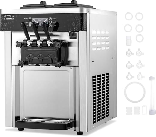 ROVSUN Commercial Soft Serve Ice Cream Machine