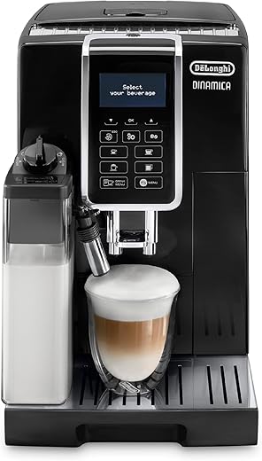 De'Longhi Compact Automatic Coffee Maker With Milk Tank