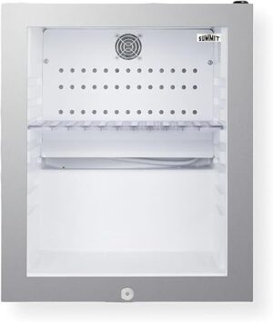Summit Appliance Compact Minibar 16″ Wide, Glass Door