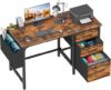 Lufeiya Computer Desk With File Drawers Cabinet