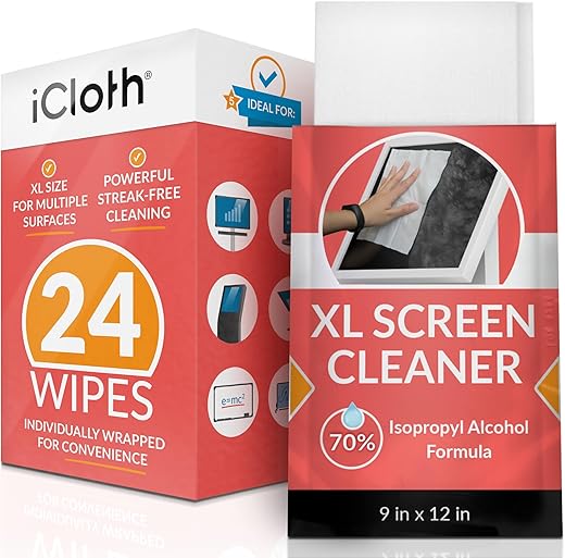 iCloth Computer & Electronics Cleaning Wipes 24-Pack