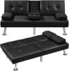 Yaheetech Convertible Sofa Bed Adjustable Couch Sleeper