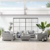 Modway Conway EEI-5091-GRY Outdoor Patio Set