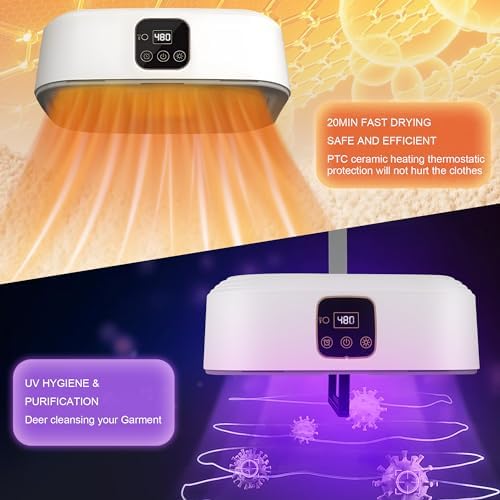 CookWneer Portable Foldable Dryer With Timer Function - Image 3