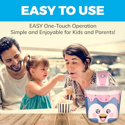 Cooler Concepts Penguin Electric Ice Cream Maker 1.2 Quart - Image 4