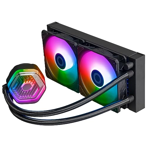 Cooler Master MasterLiquid Atmos 240 Black CPU Cooler - Image 4