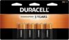 DURACELL Coppertop 9V Battery, 4 Count Pack