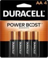 DURACELL CopperTop AA Alkaline Batteries, Long Lasting