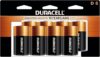 DURACELL Coppertop D Batteries, 8 Count Pack