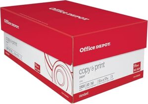 Office Depot Copy And Print Paper, Ledger Size, 3 Reams