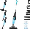 Intercleaner Corded Vacuum Cleaner, 15KPa Powerful Suction
