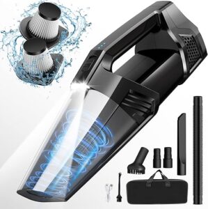 Blestan Cordless Car Vacuum With LED Light