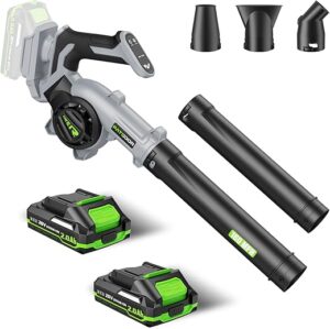 PATODOR Cordless Electric Leaf Blower With Batteries
