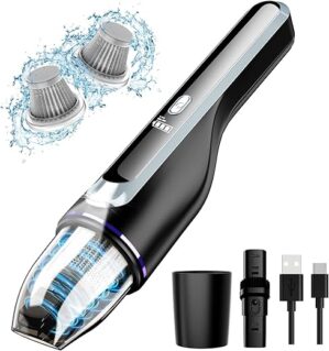 DRECELL Cordless Handheld Vacuum With LED Light