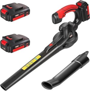 MZK Cordless Leaf Blower, 20V Battery Powered