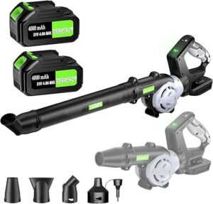 WeGofly Cordless Leaf Blower, 3 Speed Mode