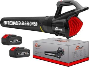 Tydeey Cordless Leaf Blower 400CFM, 2-Speed