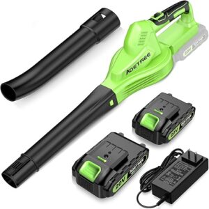Aoetree Cordless Leaf Blower - Lightweight Electric