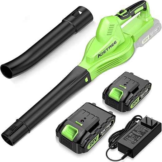 Aoetree Cordless Leaf Blower - Lightweight Electric