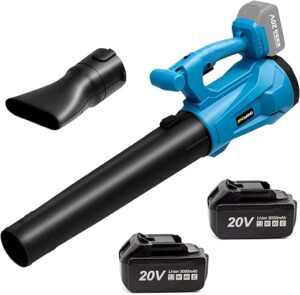 SPICIMOMO Cordless Leaf Blower With 2 Batteries