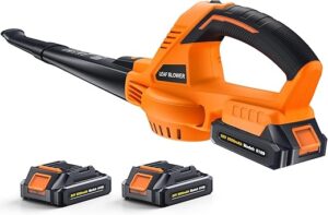 Guowo Cordless Leaf Blower With Batteries