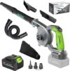 UCCOSSO Cordless Leaf Blower with Battery