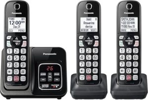 Panasonic Cordless Phone With Answering Machine KX-TGD833M
