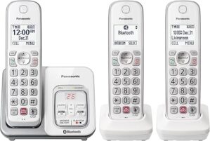 Panasonic Cordless Phone With Answering Machine, KX-TGD863W