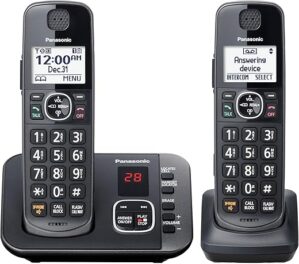 Panasonic Cordless Phone With Answering Machine KX-TGE632M
