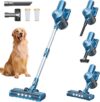 YIKELAI Cordless Vacuum Cleaner, 38Kpa Suction