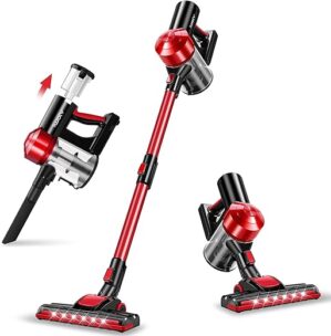 iwoly Cordless Vacuum Cleaner With Detachable Battery