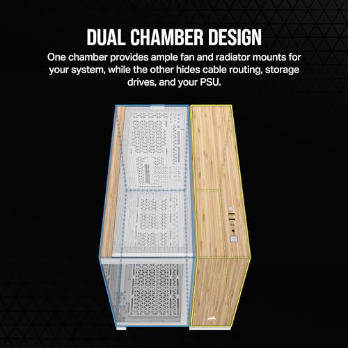 Corsair 2500X Small-Tower mATX Dual Chamber Case - Image 4