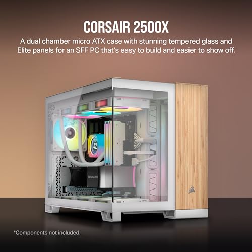 Corsair 2500X Small-Tower mATX Dual Chamber Case - Image 2
