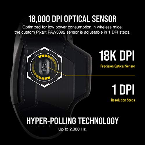 Corsair Dark Core RGB Pro SE Gaming Mouse - Image 4
