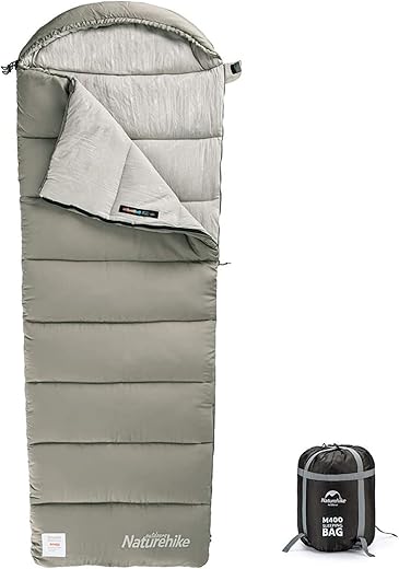 Naturehike Cotton Sleeping Bag With Hood (M400)