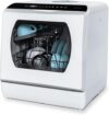 Hermitlux Countertop Dishwasher With 5 Washing Programs