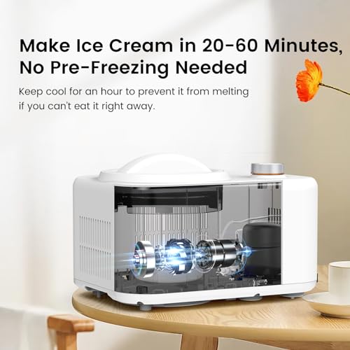 COWSAR 1 Quart Ice Cream Maker Machine - Image 2