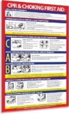 Safety Magnets CPR And Choking Poster – Laminated