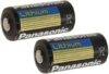 Panasonic CR123A Lithium 3V Photo Batteries (Pack of 2)