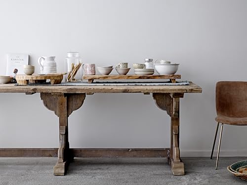 Creative Co-Op Reclaimed Wood Table With Trussel - Image 4