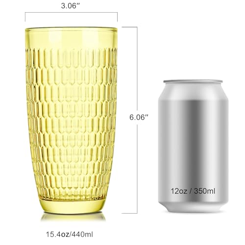 CREATIVELAND Romantic Colored Beverage Glasses Set - Image 3
