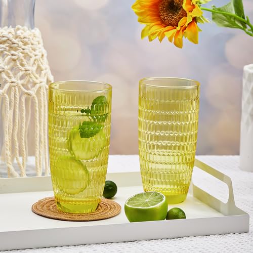 CREATIVELAND Romantic Colored Beverage Glasses Set - Image 5