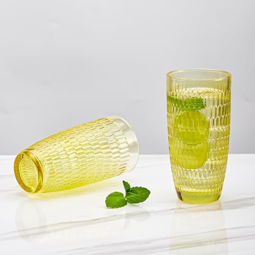 CREATIVELAND Romantic Colored Beverage Glasses Set - Image 2