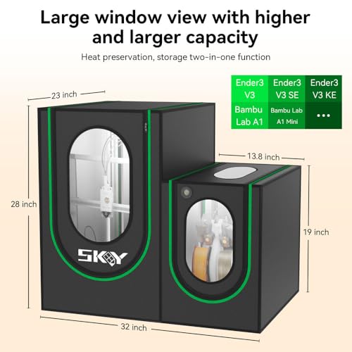 Cregrant3D 3D Printer Enclosure With Storage Box - Image 3